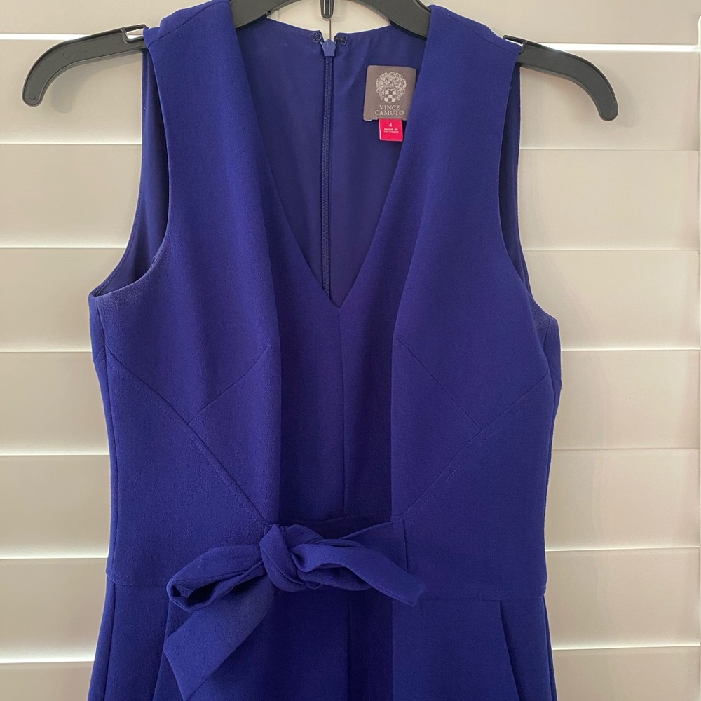 Vince Camuto Blue Jumpsuite